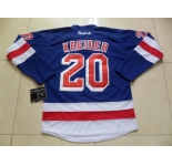 nhl jerseys new york rangers #20 kreider lt.blue[kreider]