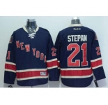 nhl jerseys new york rangers #21 stepan dk.blue[stepan][85th]
