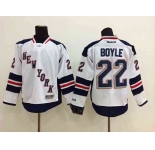 nhl jerseys new york rangers #22 boyle white