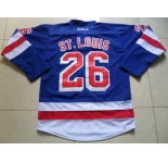 nhl jerseys new york rangers #26 st.louis blue