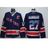 nhl jerseys new york rangers #27 mcdonagh blue[national flag version][patch C]
