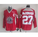 nhl jerseys new york rangers #27 mcdonagh red[2015 new][patch C]