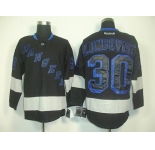 nhl jerseys new york rangers #30 lundqvist black[2011 new]