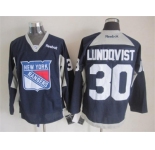nhl jerseys new york rangers #30 lundqvist blue-1[2015 new]