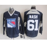 nhl jerseys new york rangers #61 nash blue-1[2015 new]