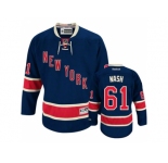 nhl jerseys new york rangers #61 nash dk.blue