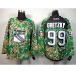 nhl jerseys new york rangers #99 gretzky camo[patch C]