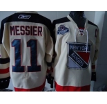 nhl new york rangers #11 messier white(2012 winter classic)