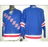 nhl new york rangers blank jersey blue