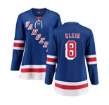 Women New York Rangers #8 Kevin Klein Fanatics Branded Royal Blue Home Breakaway NHL Jersey