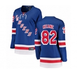 Women New York Rangers #82 Joey Keane Fanatics Branded Royal Blue Home Breakaway NHL Jersey