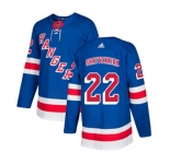 Youth Adidas New York Rangers #22 Kevin Shattenkirk Premier Royal Blue Home NHL Jersey