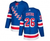 Youth Adidas New York Rangers #26 Joe Kocur Authentic Royal Blue Home NHL Jersey