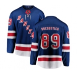 Youth New York Rangers #89 Pavel Buchnevich Fanatics Branded Royal Blue Home Breakaway NHL Jersey