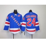 youth nhl jerseys new york rangers #24 callahan lt.blue