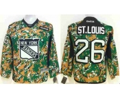 youth nhl jerseys new york rangers #26 st.louis camo