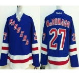 youth nhl jerseys new york rangers #27 mcdonagh lt.blue