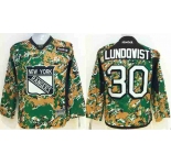 youth nhl jerseys new york rangers #30 lundovist camo