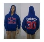 nhl jerseys new york rangers #30 lundqvist blue[pullover hooded sweatshirt][ccm]