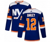 Adidas New York Islanders #12 Josh Bailey Premier Blue Alternate NHL Jersey