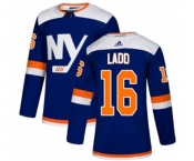 Adidas New York Islanders #16 Andrew Ladd Authentic Blue Alternate NHL Jersey