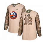 Adidas New York Islanders #16 Andrew Ladd Authentic Camo Veterans Day Practice NHL Jersey