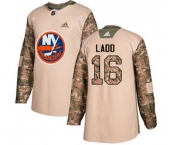 Adidas New York Islanders #16 Andrew Ladd Authentic Camo Veterans Day Practice NHL Jersey