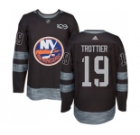 Adidas New York Islanders #19 Bryan Trottier Premier Black 1917-2017 100th Anniversary NHL Jersey