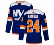 Adidas New York Islanders #24 Scott Mayfield Authentic Blue Alternate NHL Jersey