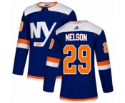 Adidas New York Islanders #29 Brock Nelson Premier Blue Alternate NHL Jersey