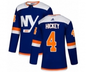 Adidas New York Islanders #4 Thomas Hickey Premier Blue Alternate NHL Jersey