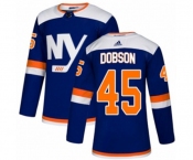 Adidas New York Islanders #45 Noah Dobson Premier Blue Alternate NHL Jersey