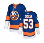 Adidas New York Islanders #53 Casey Cizikas Premier Royal Blue Home NHL Jersey