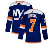 Adidas New York Islanders #7 Jordan Eberle Premier Blue Alternate NHL Jersey