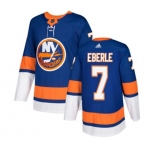 Adidas New York Islanders #7 Jordan Eberle Premier Royal Blue Home NHL Jersey