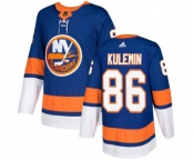Adidas New York Islanders #86 Nikolay Kulemin Premier Royal Blue Home NHL Jersey