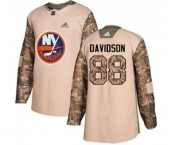 Adidas New York Islanders #88 Brandon Davidson Authentic Camo Veterans Day Practice NHL Jersey