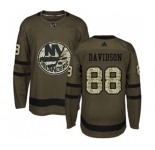 Adidas New York Islanders #88 Brandon Davidson Premier Green Salute to Service NHL Jersey