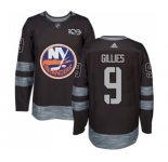 Adidas New York Islanders #9 Clark Gillies Authentic Black 1917-2017 100th Anniversary NHL Jersey