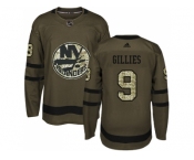 Adidas New York Islanders #9 Clark Gillies Green Salute to Service Stitched NHL Jersey
