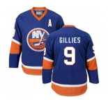 CCM New York Islanders #9 Clark Gillies Premier Baby Blue Throwback NHL Jersey