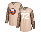 Men Adidas New York Islanders #72 Anthony Beauvillier Camo Authentic 2017 Veterans Day Stitched NHL Jersey
