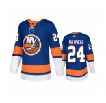 Men's New York Islanders #24 Scott Mayfield Royal Stitched Jersey