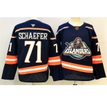 Men's New York Islanders #71 Matthew Schaefer Navy 2024-25 Stitched Hockey Jersey