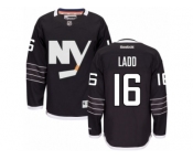 Men's Reebok New York Islanders #16 Andrew Ladd Authentic Black Third NHL Jersey