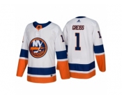 Men's adidas 2018 Season New York Islanders #1 Thomas Greiss New Outfitted Jersey