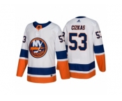 Men's adidas 2018 Season New York Islanders #53 Casey Cizikas New Outfitted Jersey