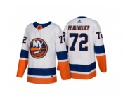 Men's adidas 2018 Season New York Islanders #72 Anthony Beauvillier New Outfitted Jersey