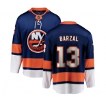 New York Islanders #13 Mathew Barzal Fanatics Branded Royal Blue Home Breakaway NHL Jersey