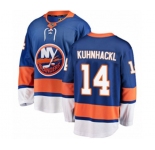 New York Islanders #14 Tom Kuhnhackl Fanatics Branded Royal Blue Home Breakaway NHL Jersey